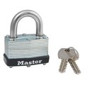 Master Lock Master Lock 1-1/16 in. H X 1-3/4 in. W Laminated Steel Warded Locking Padlock 500D